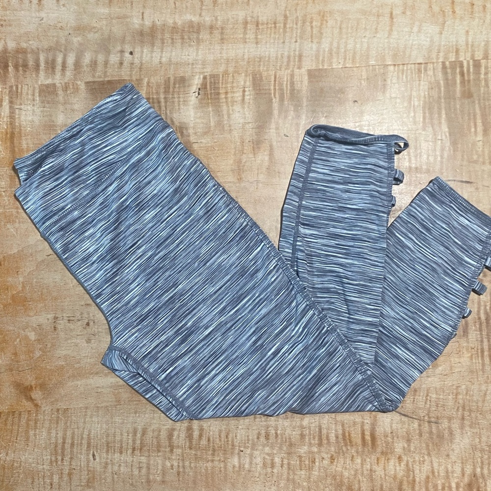 Z by Zella girls size XL (14/16) space dye 3/4 leggings